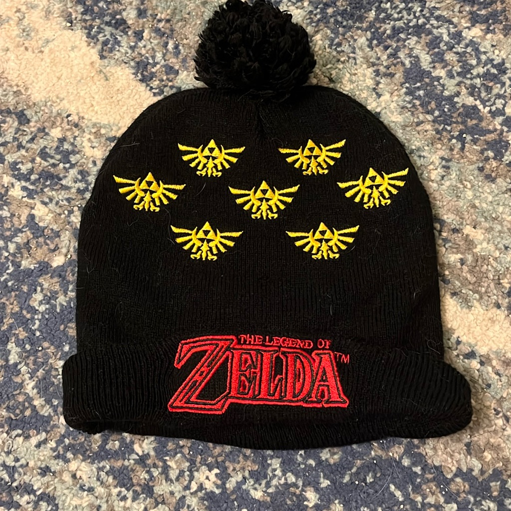 Nintendo The Legend Of Zelda Black Beanie